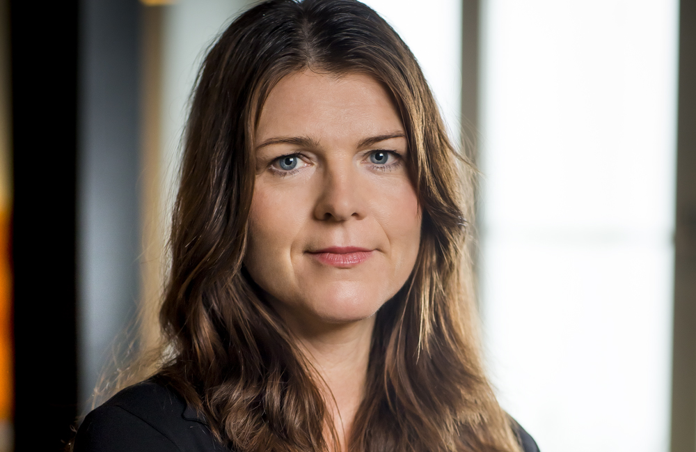 Johanna Berlinde, vice president och chef för TV and Media på TeliaSonera, mottagare av Womentorpriset 2015.