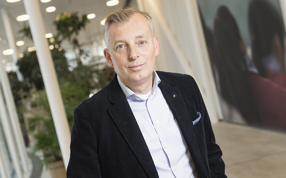 Ulf Ewaldsson, Senior Vice President, CTO and Head of Strategy på Ericsson. Foto: Daniel Roos