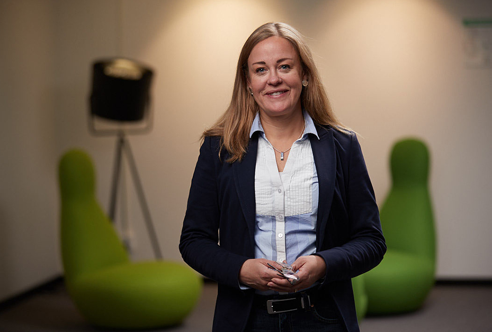 Lena Nilsson, it-chef på Domstolsverket. Foto: Patrik Svedberg