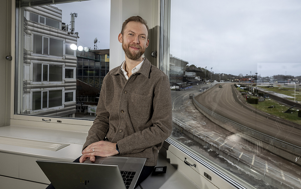 Jesper Komstadius, Head of Digital på ATG. Foto: Fredrik Hjerling