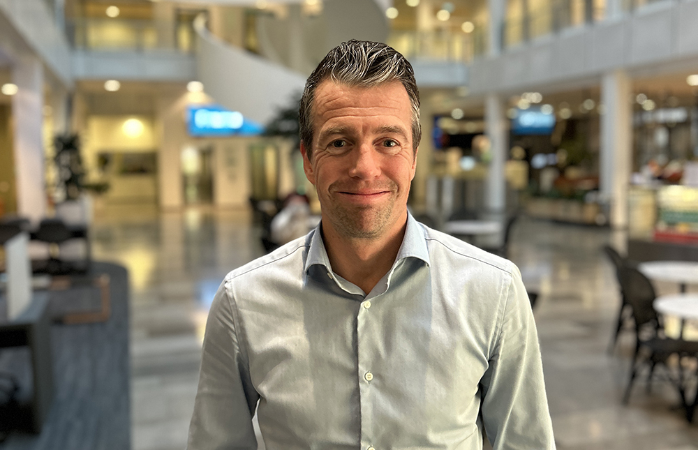 Jesper Bengtsson, förändringsledare och sitter i it-ledningen på Skandia.