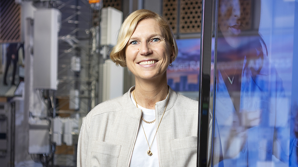 Anna Dicander, produktutvecklingschef på Ericsson. Foto: Johan Marklund