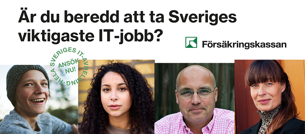 Försäkringskassan annons vt26